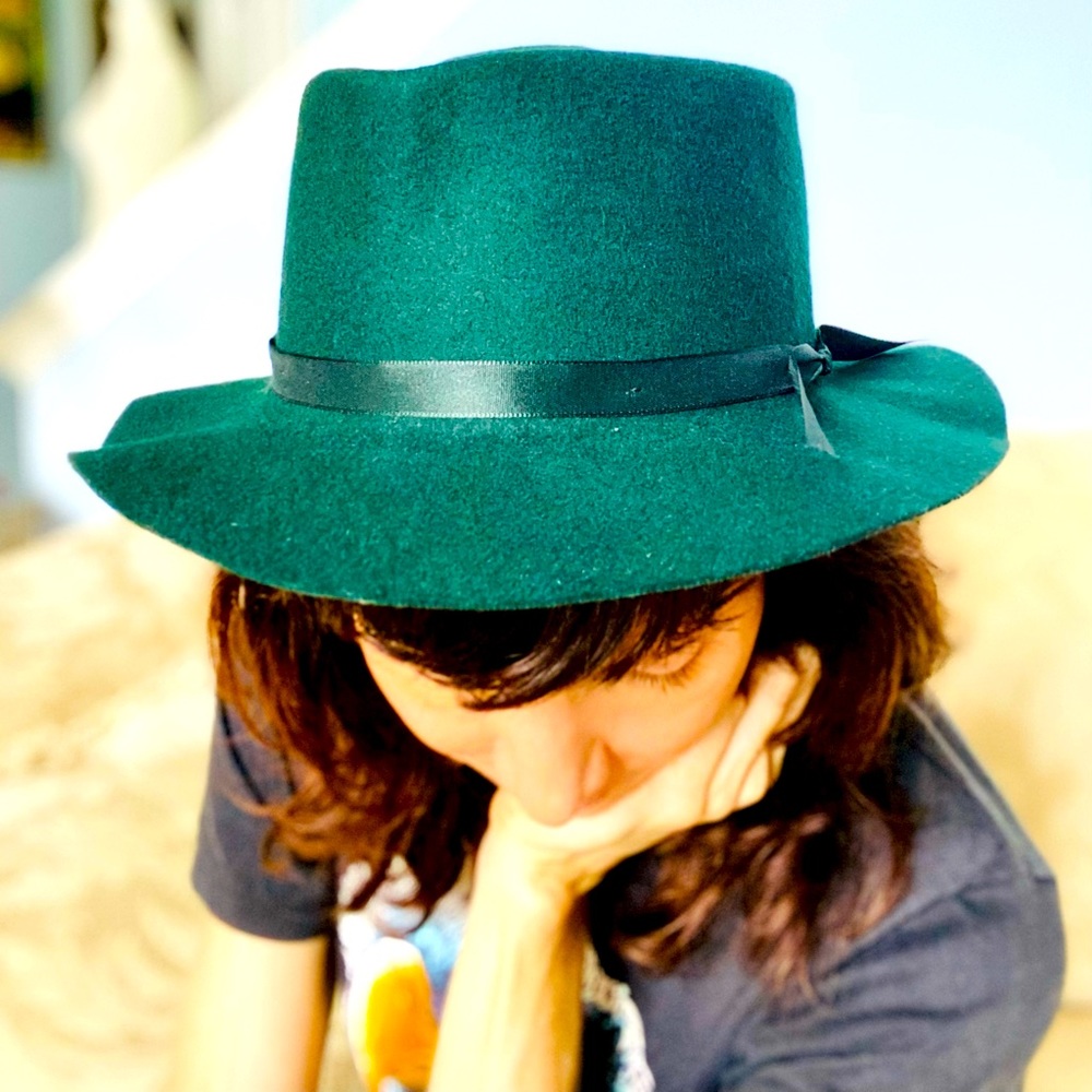 1970’s Effanem Wool Crusher Fedora. Size 7 1/2